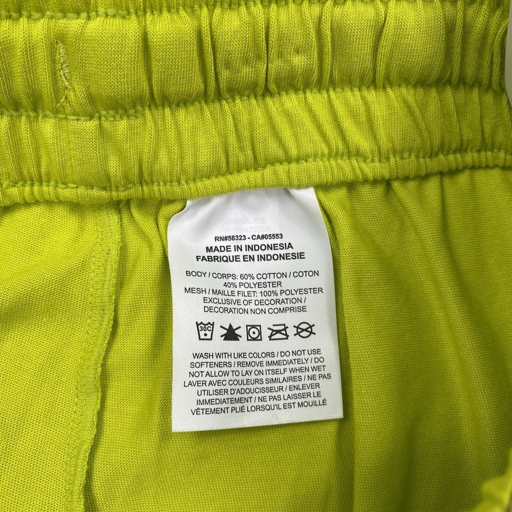 Nike Dri-Fit Girls Shorts Size Youth large High Rise Knit Green DX4965 - Picture 6 of 8